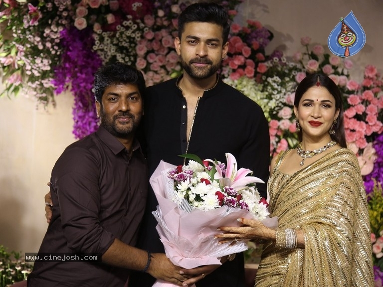 Varun Tej - Lavanya Tripathi Reception - 16 / 61 photos