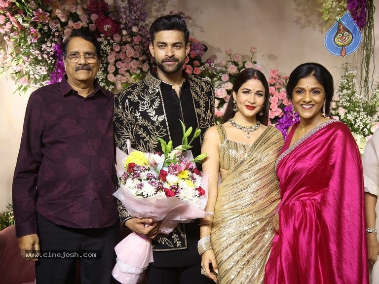 Varun Tej - Lavanya Tripathi Reception - 19 / 61 photos