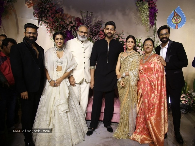 Varun Tej - Lavanya Tripathi Reception - 21 / 61 photos
