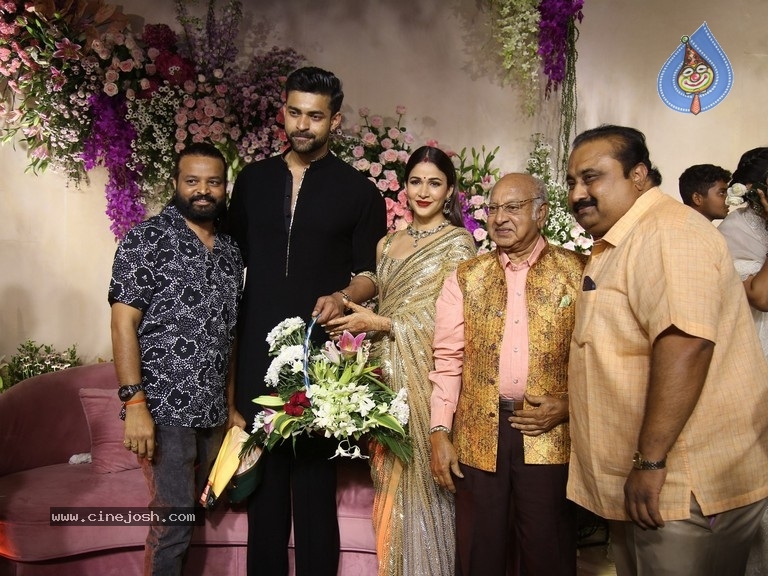 Varun Tej - Lavanya Tripathi Reception - 38 / 61 photos