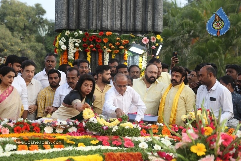 Nandhamuri Heros at NTR 28th Death Anniversary - 3 / 58 photos