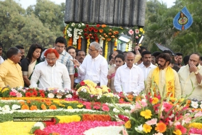 Nandhamuri Heros at NTR 28th Death Anniversary - 22 of 58