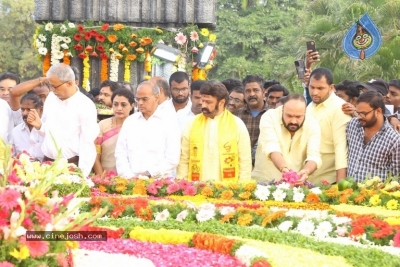 Nandhamuri Heros at NTR 28th Death Anniversary - 23 of 58