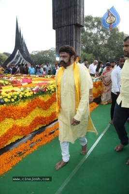 Nandhamuri Heros at NTR 28th Death Anniversary - 34 of 58