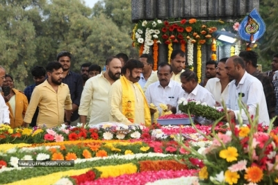 Nandhamuri Heros at NTR 28th Death Anniversary - 37 of 58