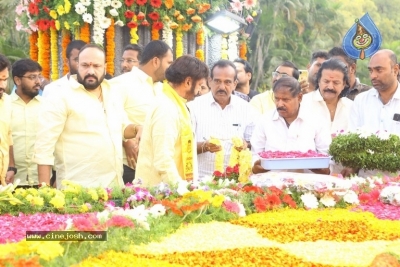Nandhamuri Heros at NTR 28th Death Anniversary - 42 of 58