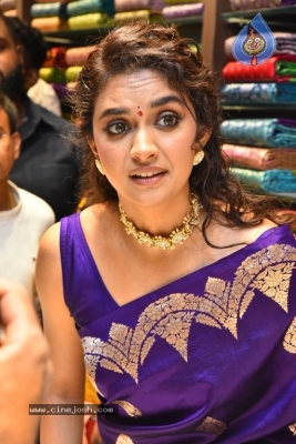 Keerthy Suresh Launches Mangalya Shopping Mall - 3 of 20