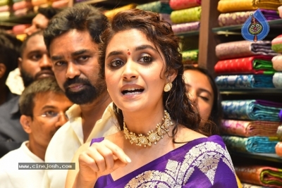 Keerthy Suresh Launches Mangalya Shopping Mall - 9 of 20