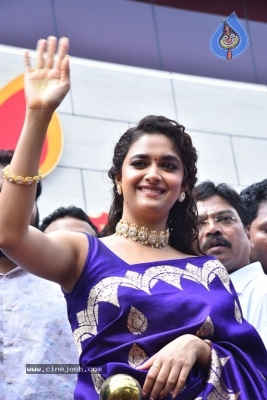 Keerthy Suresh Launches Mangalya Shopping Mall - 20 of 20