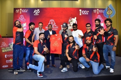 CCL Telugu Warriors Jersey Launch - 16 of 35