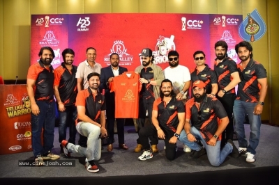 CCL Telugu Warriors Jersey Launch - 32 of 35