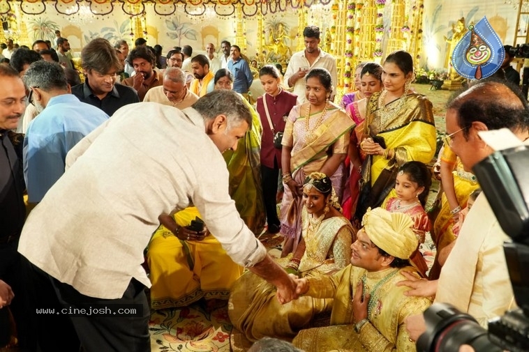 Financier Bangaru Babu Son Wedding Pics - 5 / 20 photos