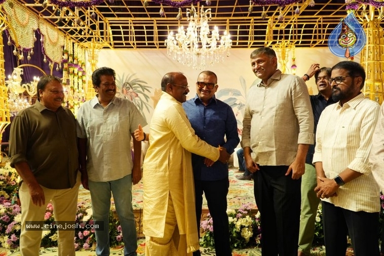 Financier Bangaru Babu Son Wedding Pics - 7 / 20 photos