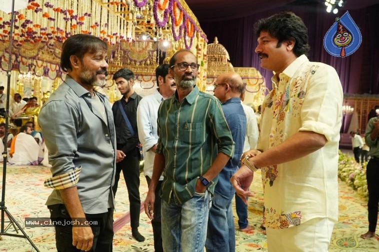 Financier Bangaru Babu Son Wedding Pics - 8 / 20 photos