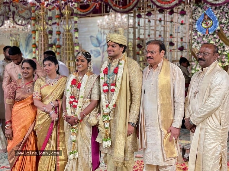 Financier Bangaru Babu Son Wedding Pics - 13 / 20 photos