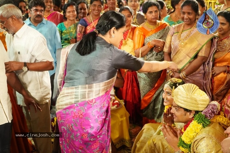 Financier Bangaru Babu Son Wedding Pics - 15 / 20 photos