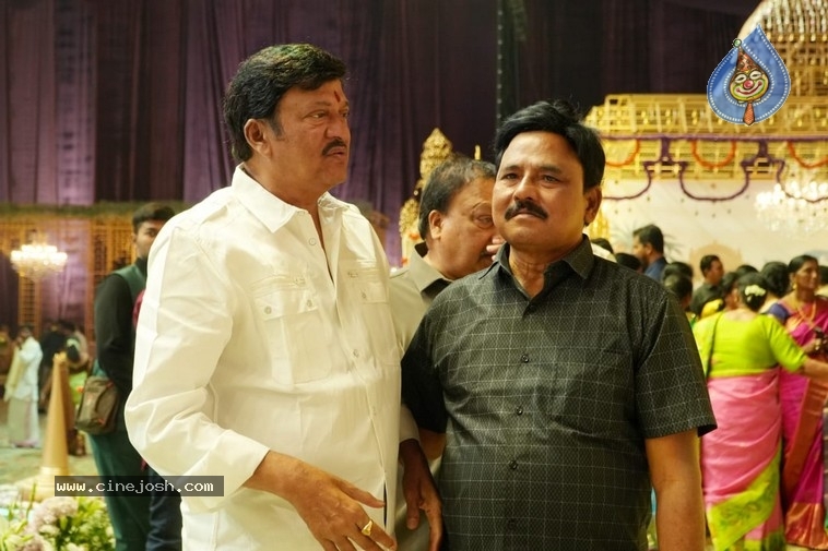 Financier Bangaru Babu Son Wedding Pics - 17 / 20 photos