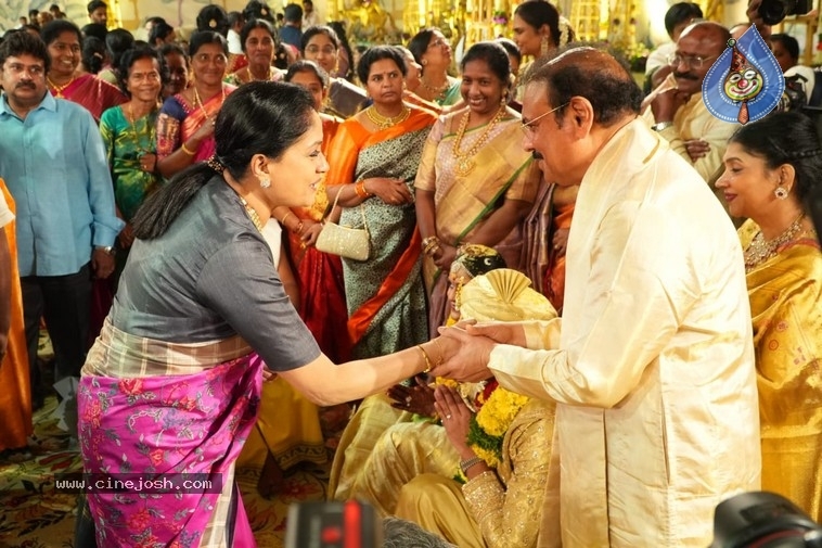 Financier Bangaru Babu Son Wedding Pics - 20 / 20 photos
