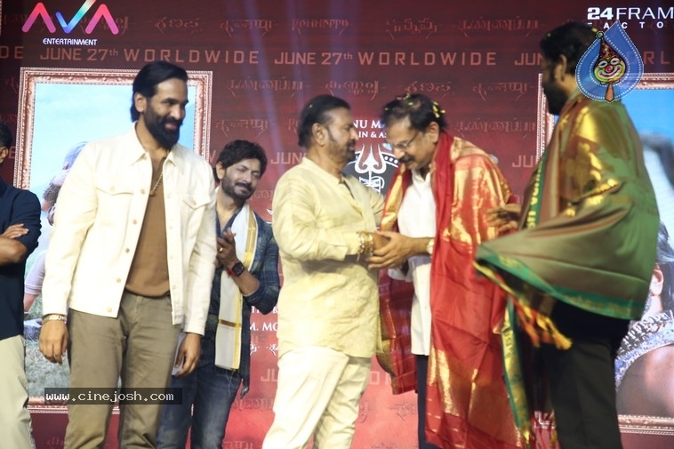 Kannappa Pre Release Event - 36 / 59 photos