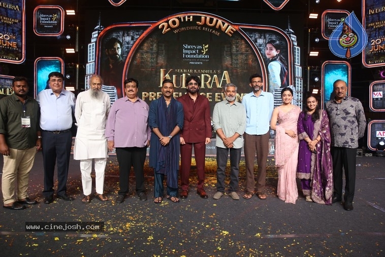Kuberaa Pre Release Event - 17 / 42 photos