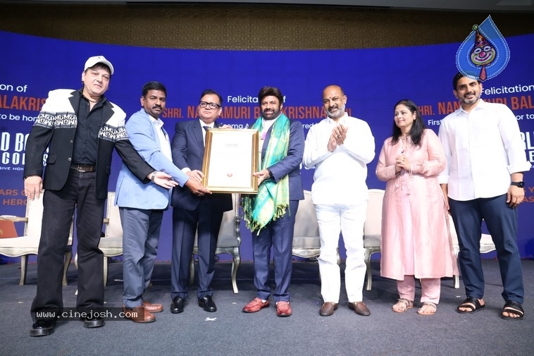Balakrishna GWB Records Felicitation - 1 / 7 photos