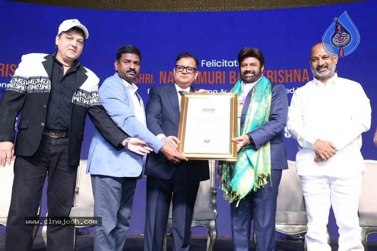 Balakrishna GWB Records Felicitation - 3 / 7 photos