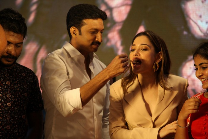 gopichand,seetimaarr movie,seetimaarr success celebrations,tamanna,sampath nandi