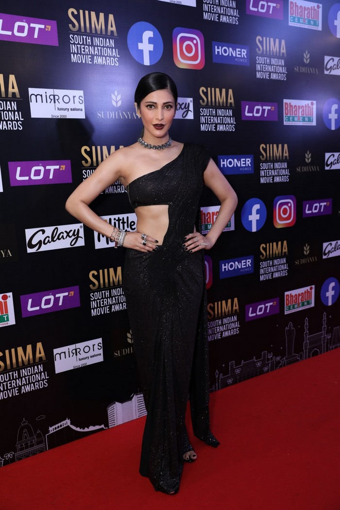 siima awards 2021 awards,sruthi hasan,sruthi hasan stills